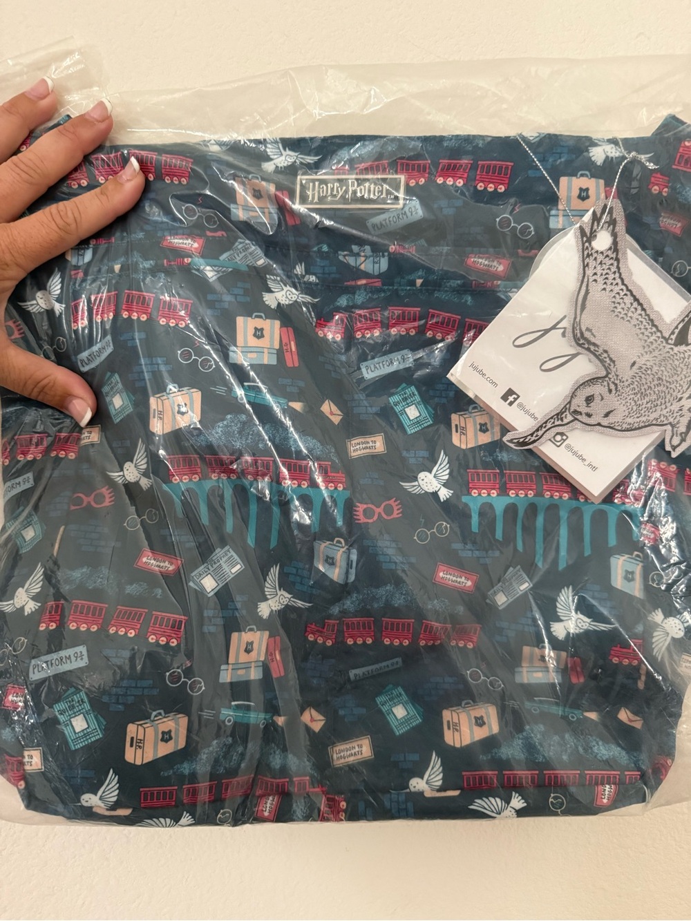 Harry Potter 9 3/4 Jujube Tote Bag